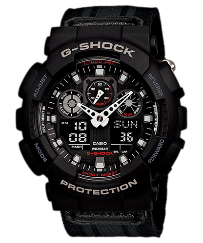 GA-100MC-1A REM (NYLON) - TSS Urservice Casio spesialist. Autorisert casio service